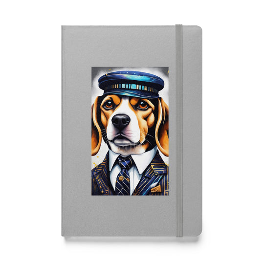 Beagle- Hardcover bound notebook v5