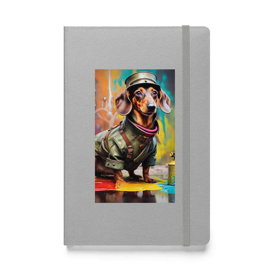 Dachshund- Hardcover bound notebook