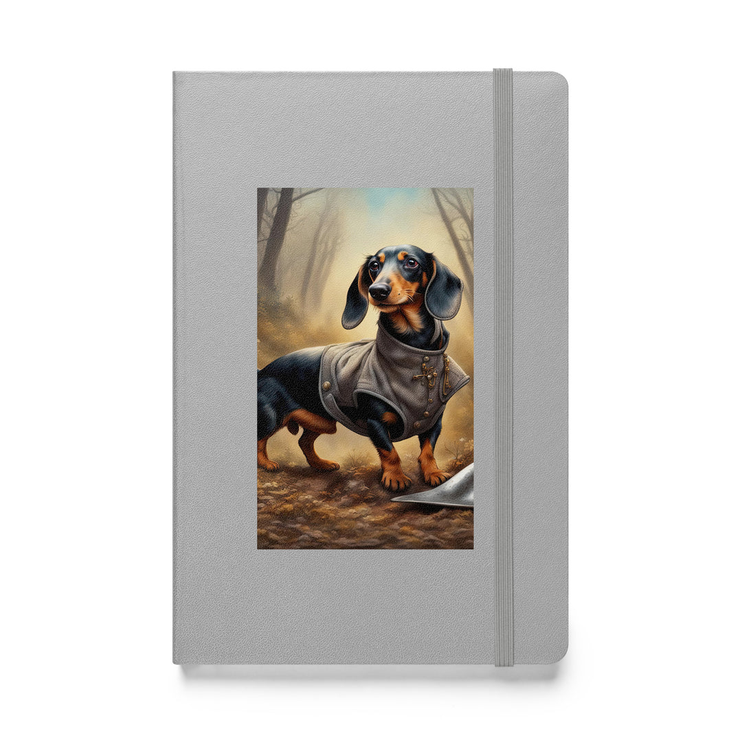 Dachshund- Hardcover bound notebook v2