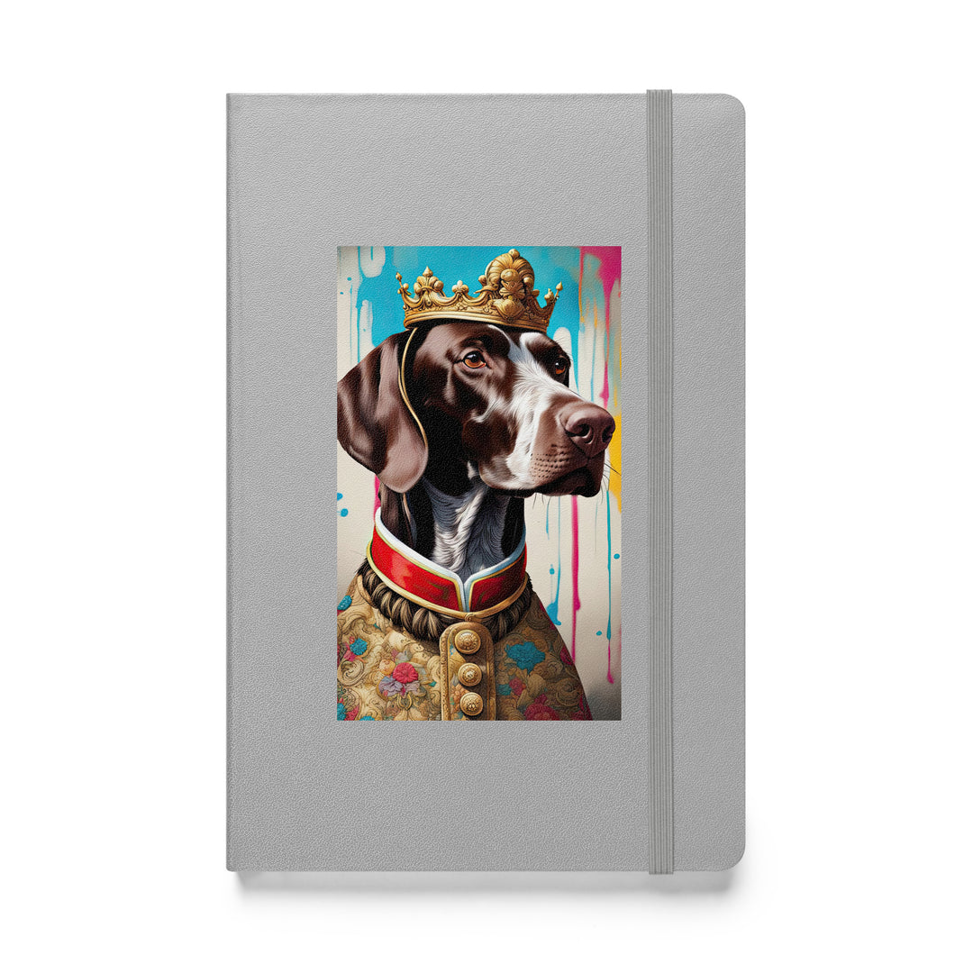 German Shorthaired Pointer- Hardcover bound notebook