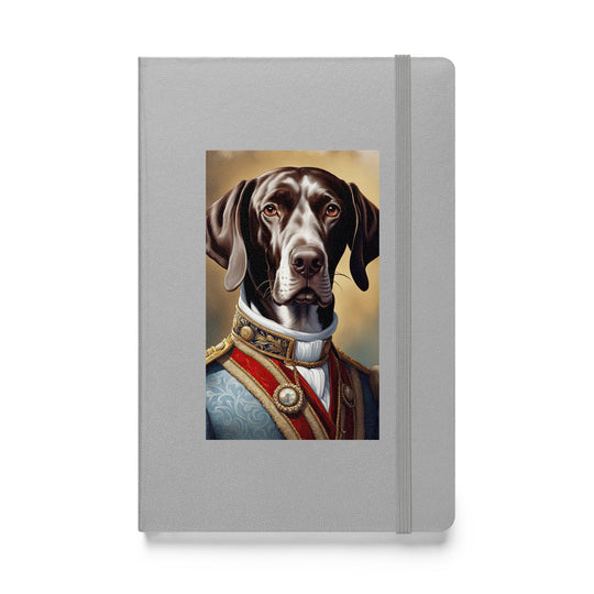 German Shorthaired Pointer- Hardcover bound notebook v4