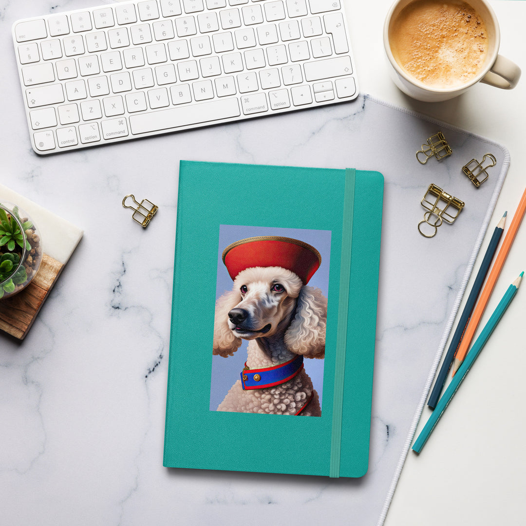 Poodle- Hardcover bound notebook v4