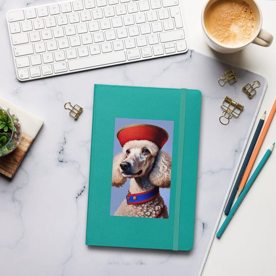 Poodle- Hardcover bound notebook v4