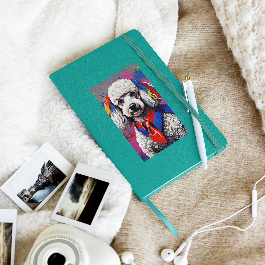 Poodle- Hardcover bound notebook v5