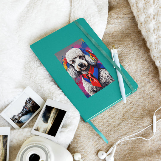 Poodle- Hardcover bound notebook v5
