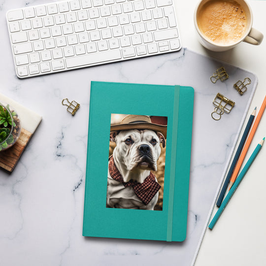 American Bulldog- Hardcover bound notebook v3