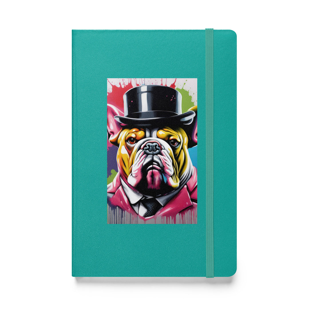 Bulldog- Hardcover bound notebook v2