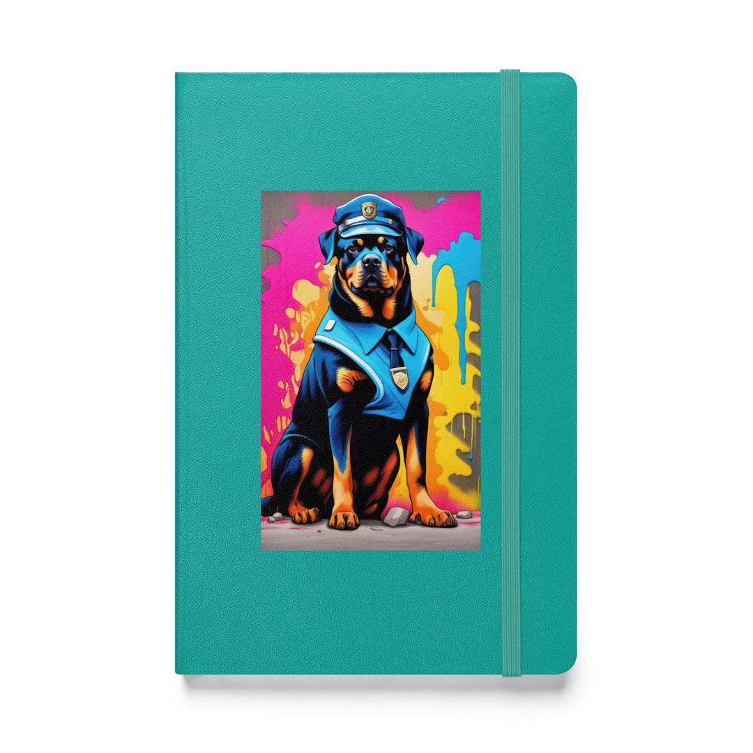 Rottweiler- Hardcover bound notebook