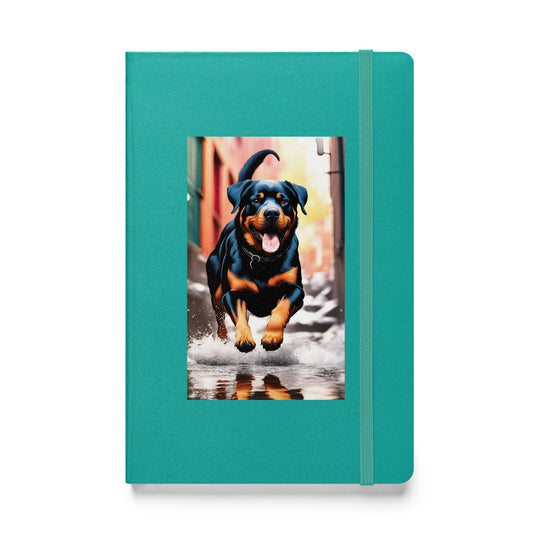 Rottweiler- Hardcover bound notebook v2