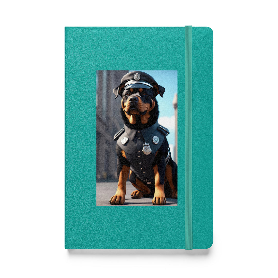 Rottweiler- Hardcover bound notebook v3