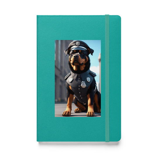 Rottweiler- Hardcover bound notebook v3