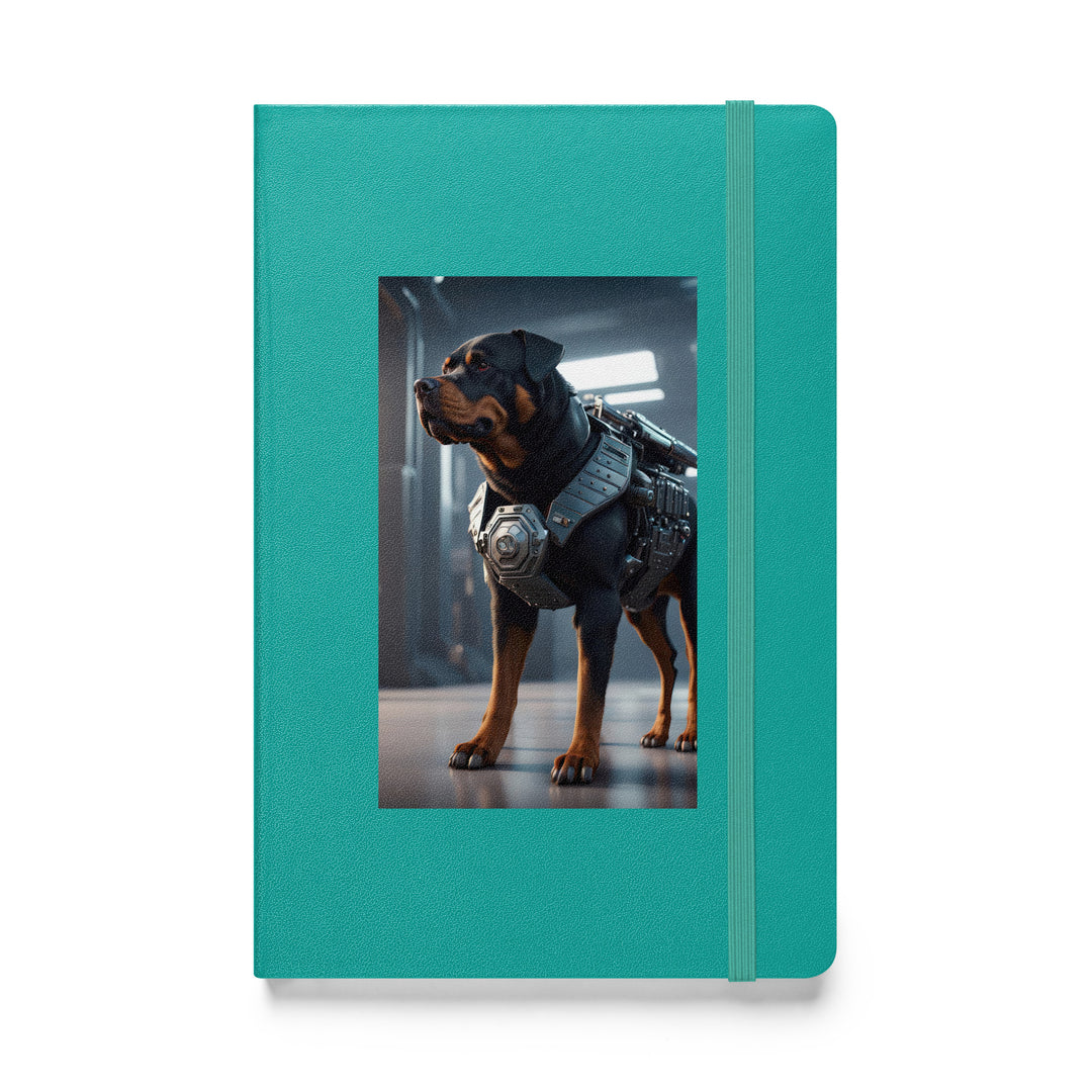 Rottweiler- Hardcover bound notebook v4