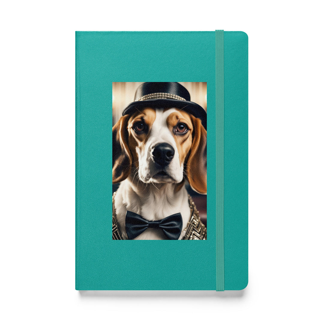 Beagle- Hardcover bound notebook