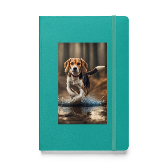 Beagle- Hardcover bound notebook v3