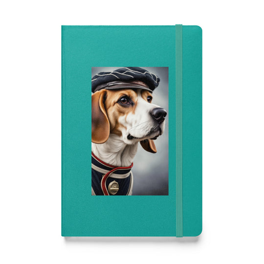 Beagle- Hardcover bound notebook v4