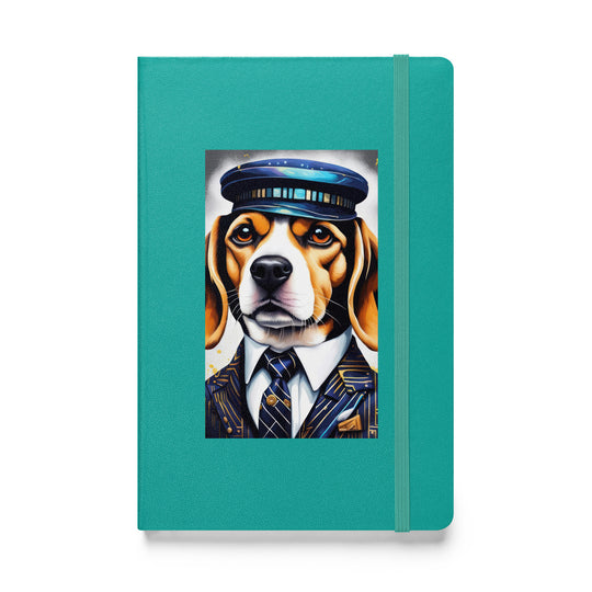 Beagle- Hardcover bound notebook v5