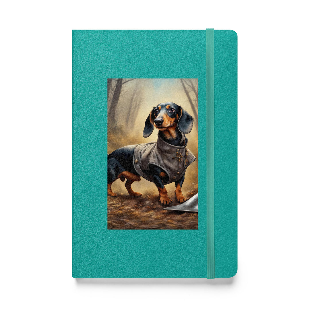 Dachshund- Hardcover bound notebook v2