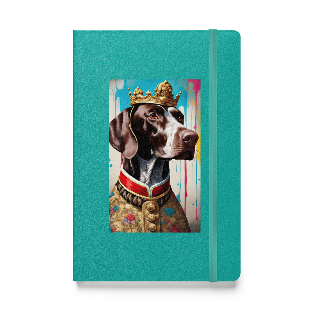 German Shorthaired Pointer- Hardcover bound notebook