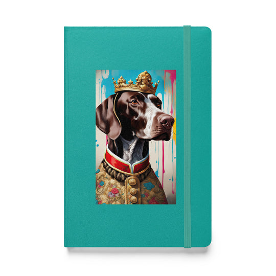 German Shorthaired Pointer- Hardcover bound notebook