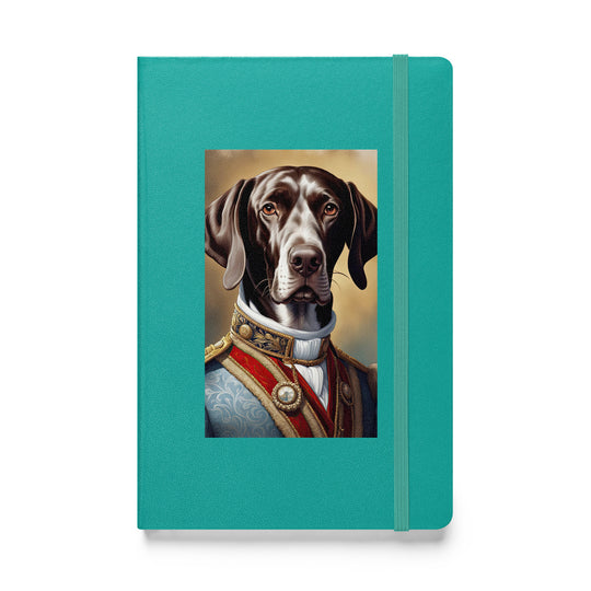 German Shorthaired Pointer- Hardcover bound notebook v4