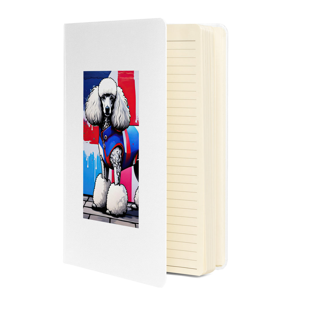 Poodle- Hardcover bound notebook v3