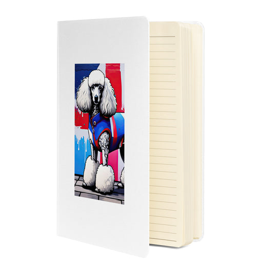 Poodle- Hardcover bound notebook v3