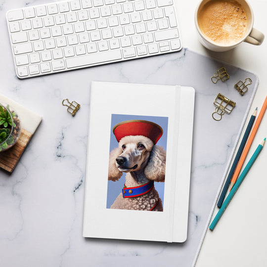 Poodle- Hardcover bound notebook v4
