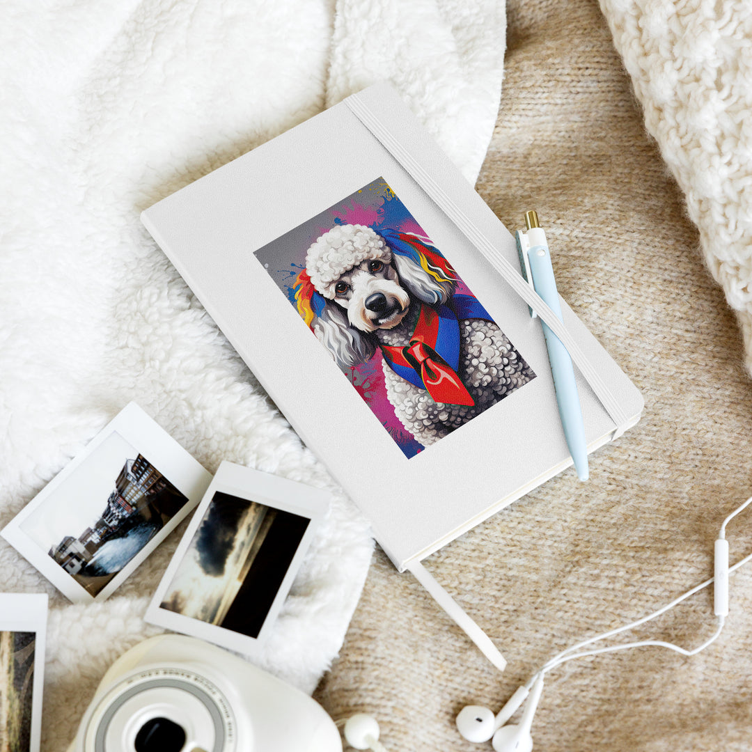 Poodle- Hardcover bound notebook v5
