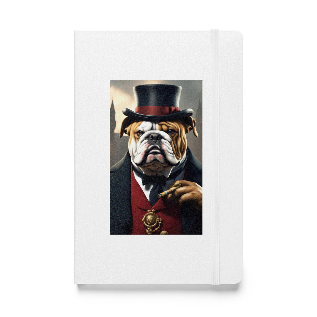 Bulldog- Hardcover bound notebook v4