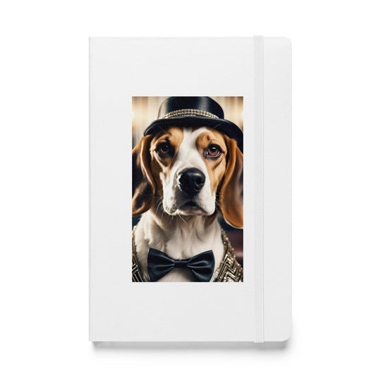 Beagle- Hardcover bound notebook