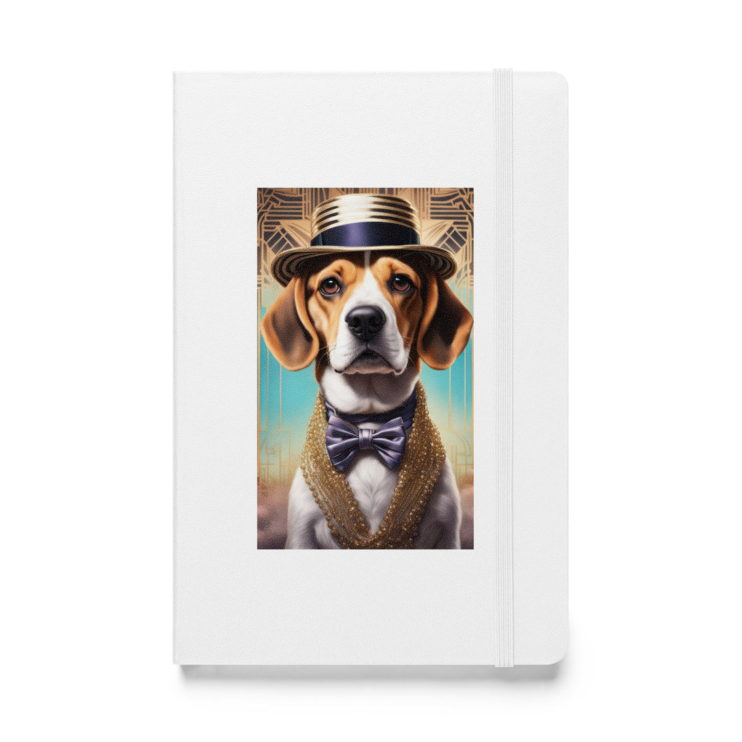 Beagle- Hardcover bound notebook v2