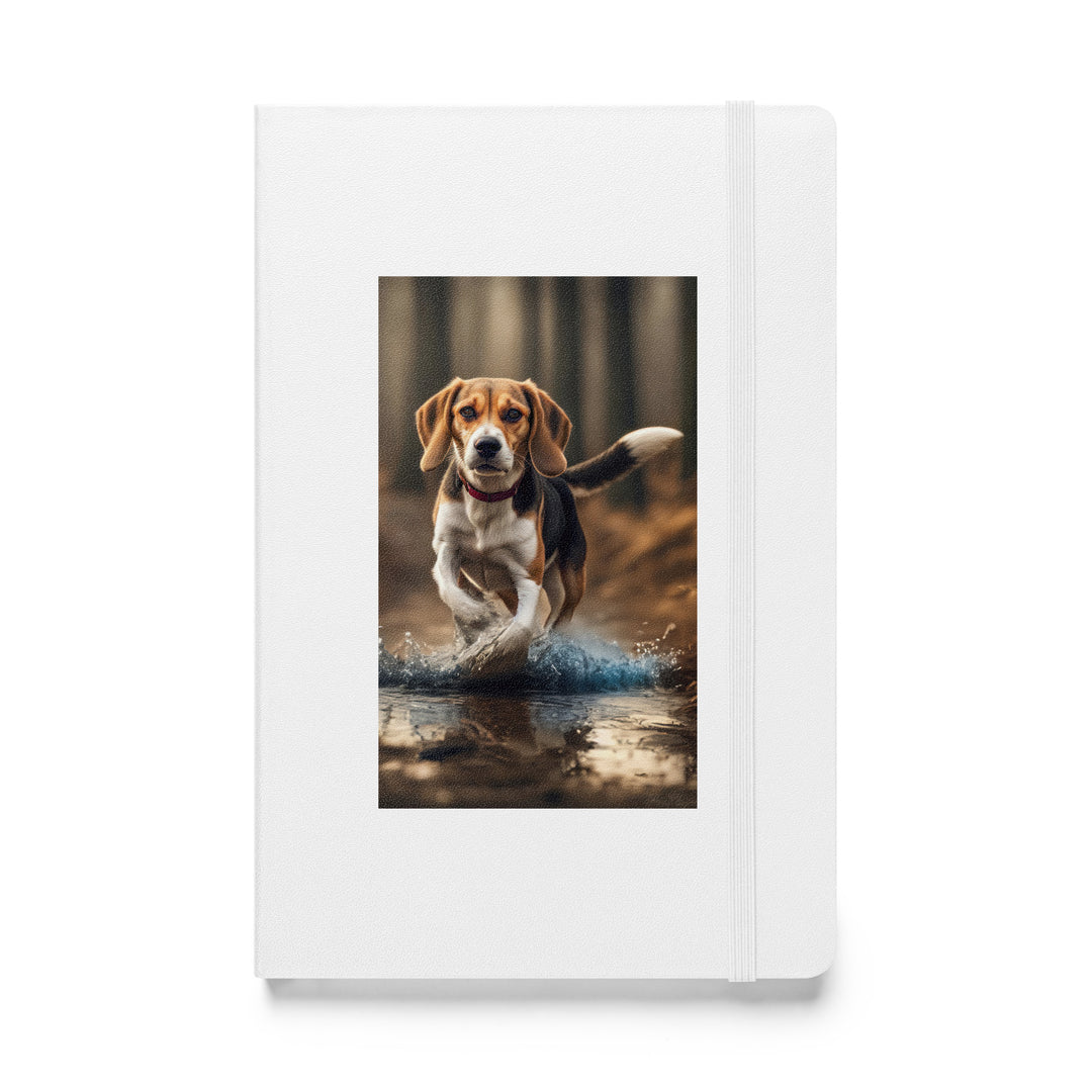 Beagle- Hardcover bound notebook v3