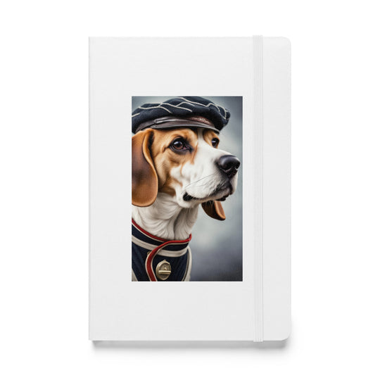 Beagle- Hardcover bound notebook v4