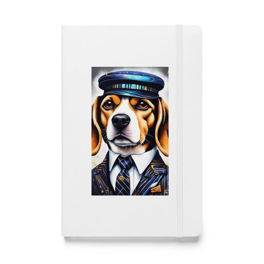 Beagle- Hardcover bound notebook v5