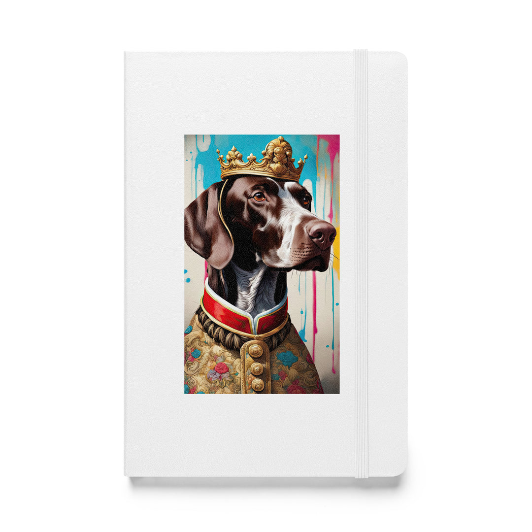 German Shorthaired Pointer- Hardcover bound notebook