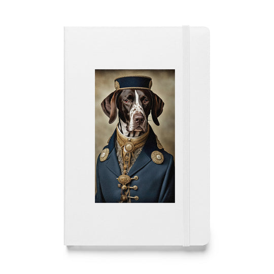 German Shorthaired Pointer- Hardcover bound notebook v3