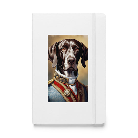 German Shorthaired Pointer- Hardcover bound notebook v4