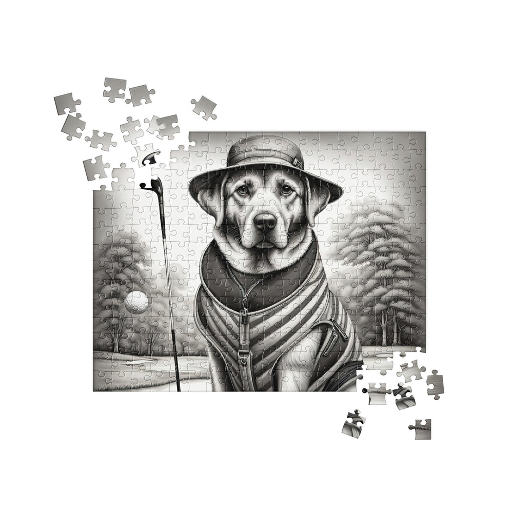 Jigsaw puzzle-Labrador Retriever Golfer V7