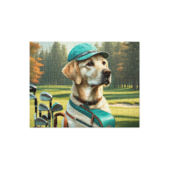 Jigsaw puzzle-Labrador Retriever Golfer V10