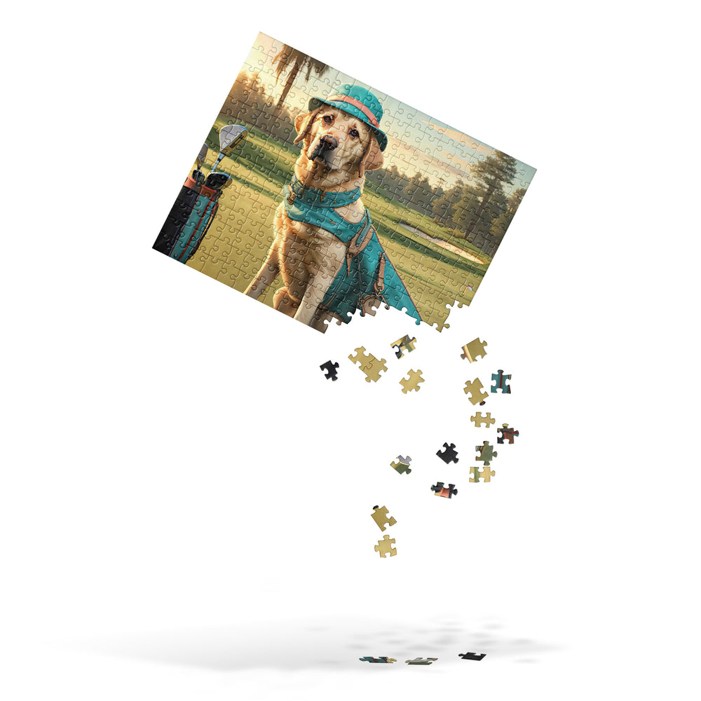 Jigsaw puzzle-Labrador Retriever Golfer V12