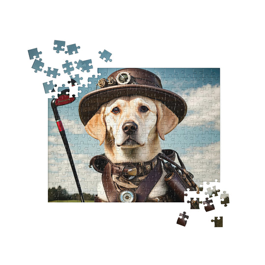 Jigsaw puzzle-Labrador Retriever Golfer V20