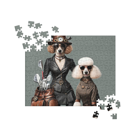 Poodle Golfer- Jigsaw Puzzle v2