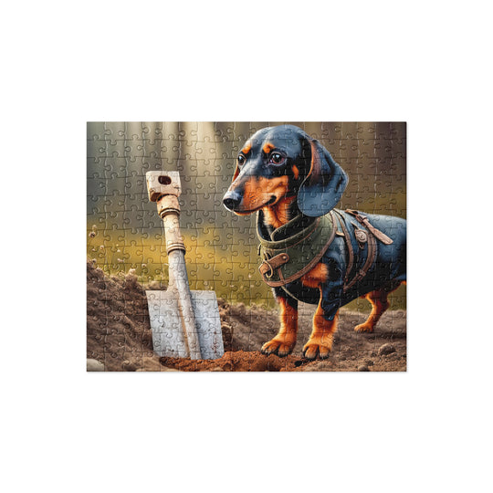 Dachshund- Jigsaw Puzzle v4