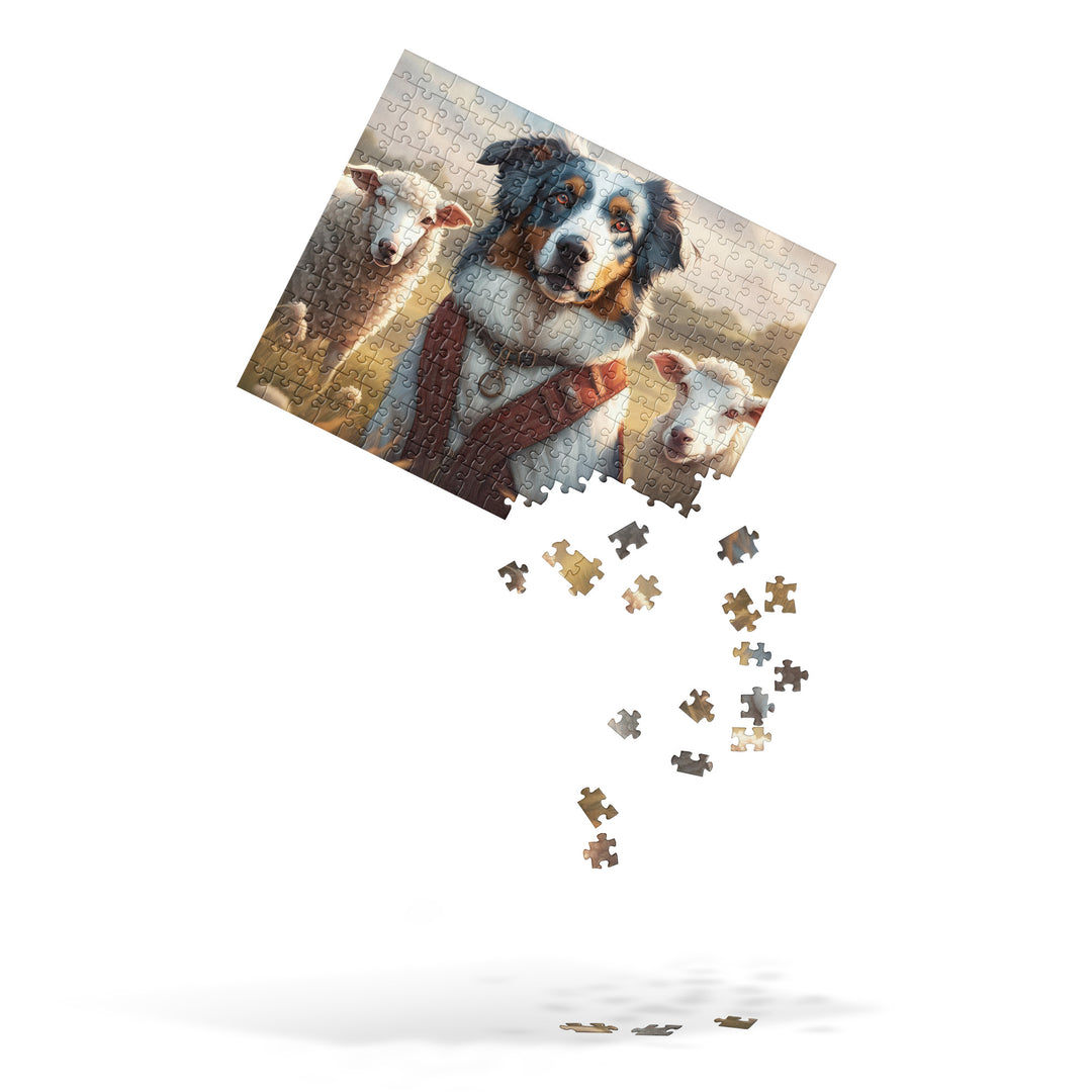 Australian Shepherd- Jigsaw Puzzle v4