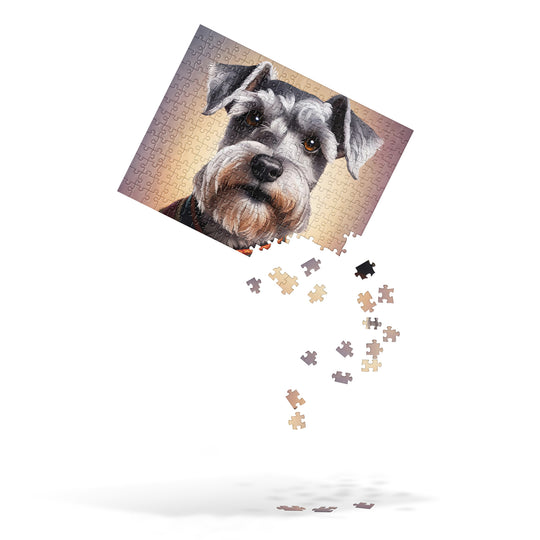 Miniature Schnauzer- Jigsaw Puzzle v3