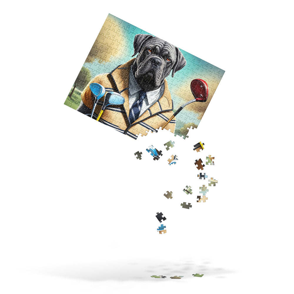 Cane Corso Golfer- Jigsaw Puzzle v3