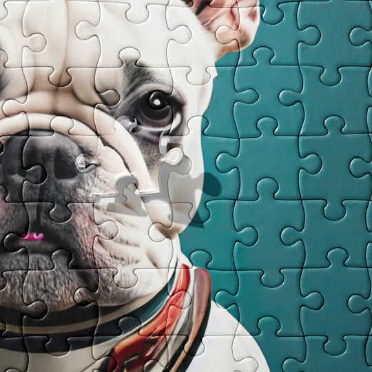 Jigsaw puzzle-French Bulldog Golfer