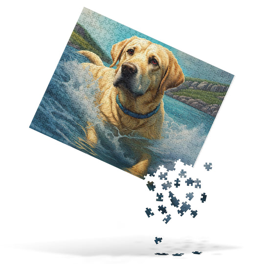 Jigsaw puzzle-Labrador Retriever V2