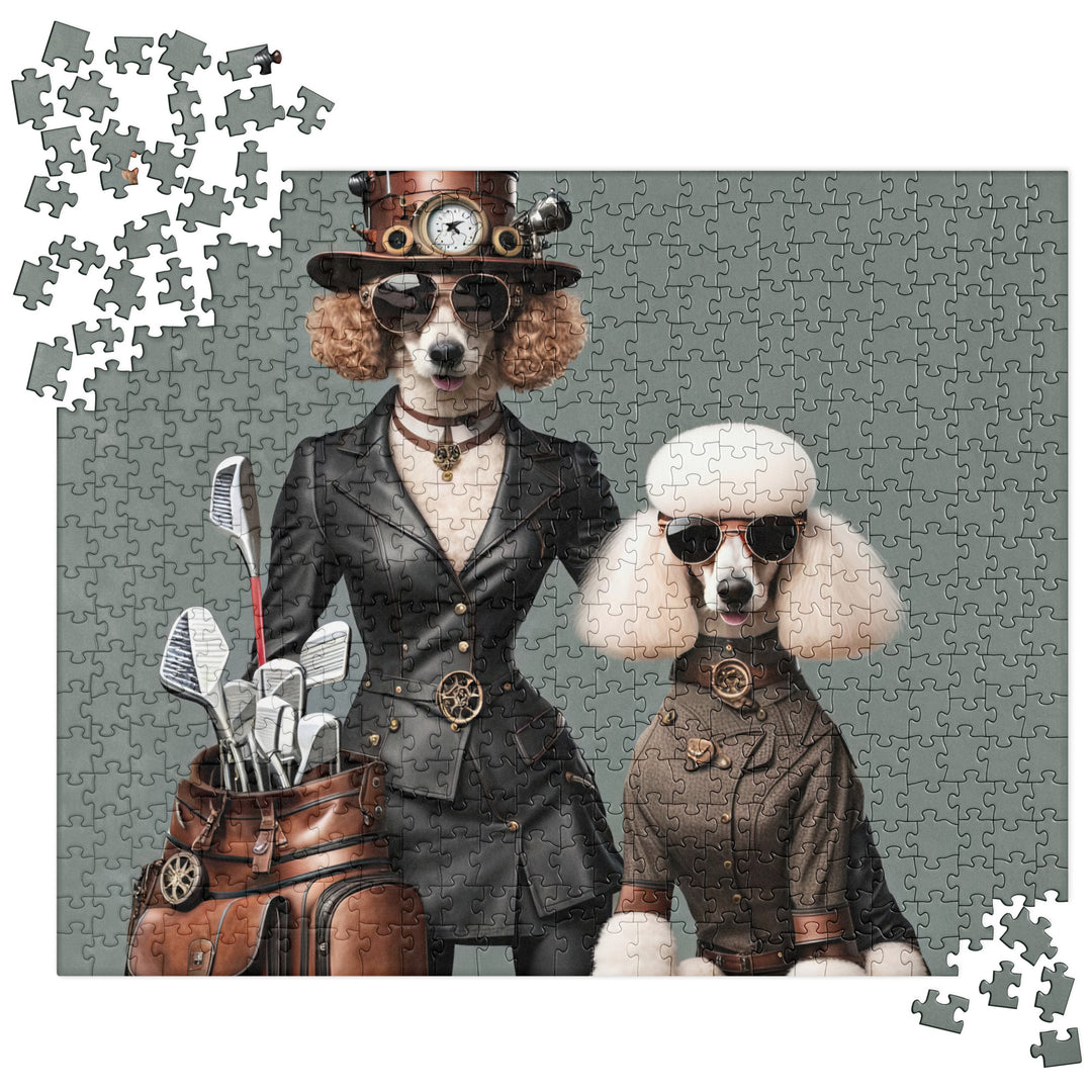 Poodle Golfer- Jigsaw Puzzle v2