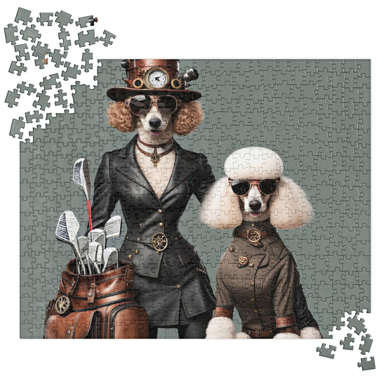 Poodle Golfer- Jigsaw Puzzle v2